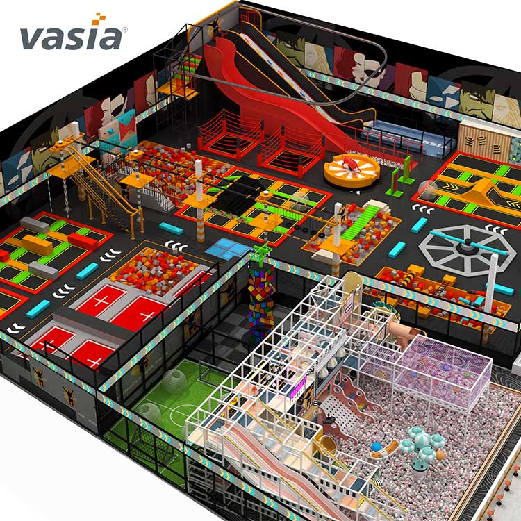 Kid's Indoor Trampoline Park for Sale-Vasia