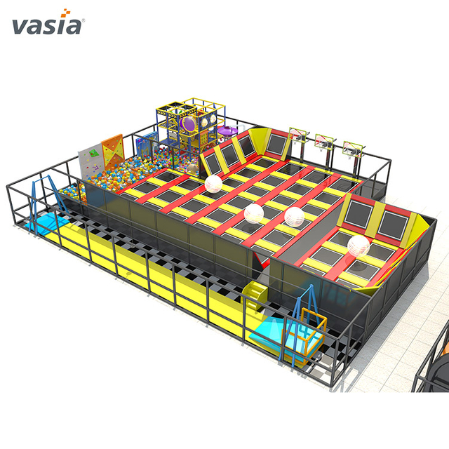 Latest Kindergarten Commercial Trampoline Park-Vasia