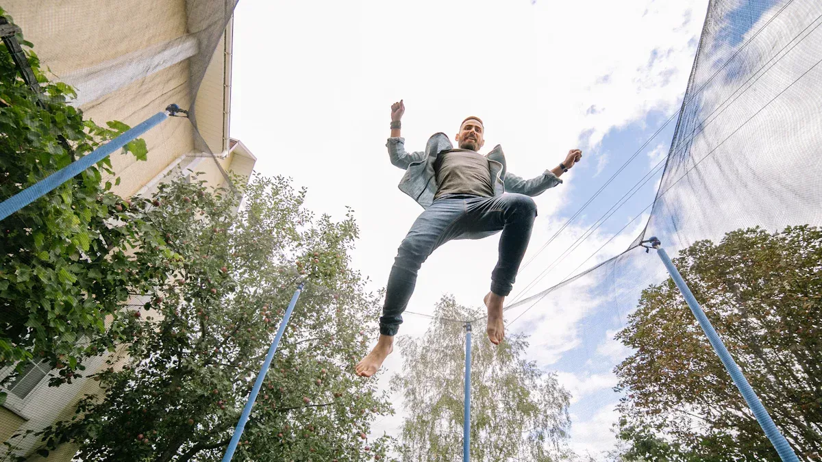 Step-by-Step Guide To Personalizing Large Outdoor Trampolines