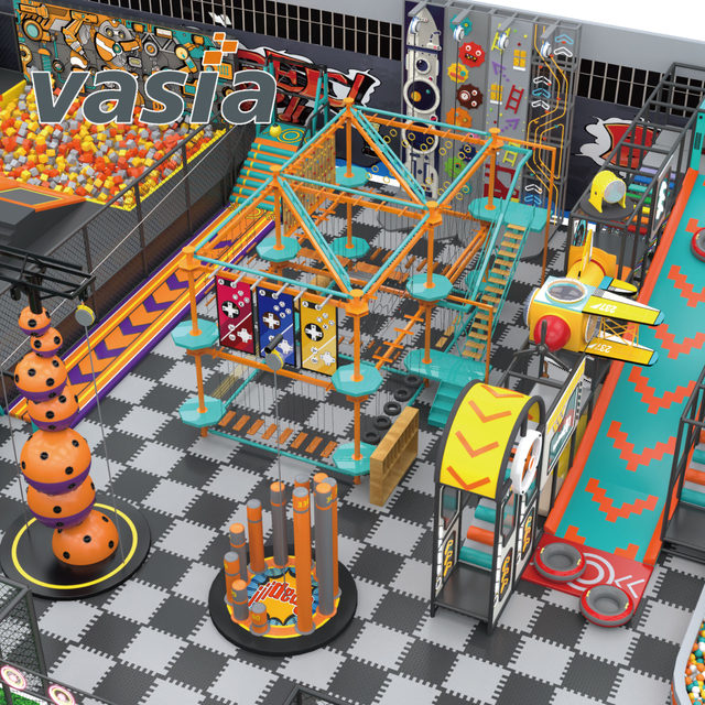 Indoor Playground with Slides
