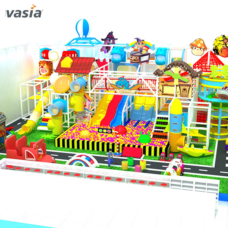 Candy Themed Sweet Home Kids Indoor Playground Equipment - Vasia
