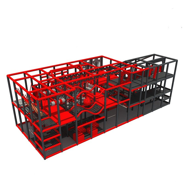 Red Designed Soft Ninja Course for Sale