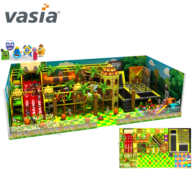 New Style Indoor Jungle Playground for Sale-Vasia