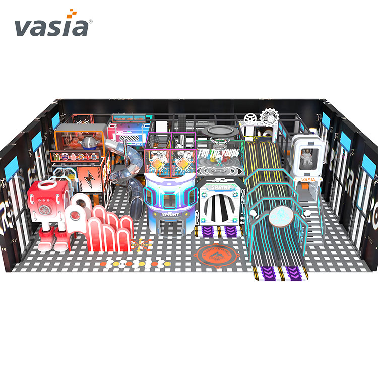 Commercial Indoor Playground Space Theme-Vasia