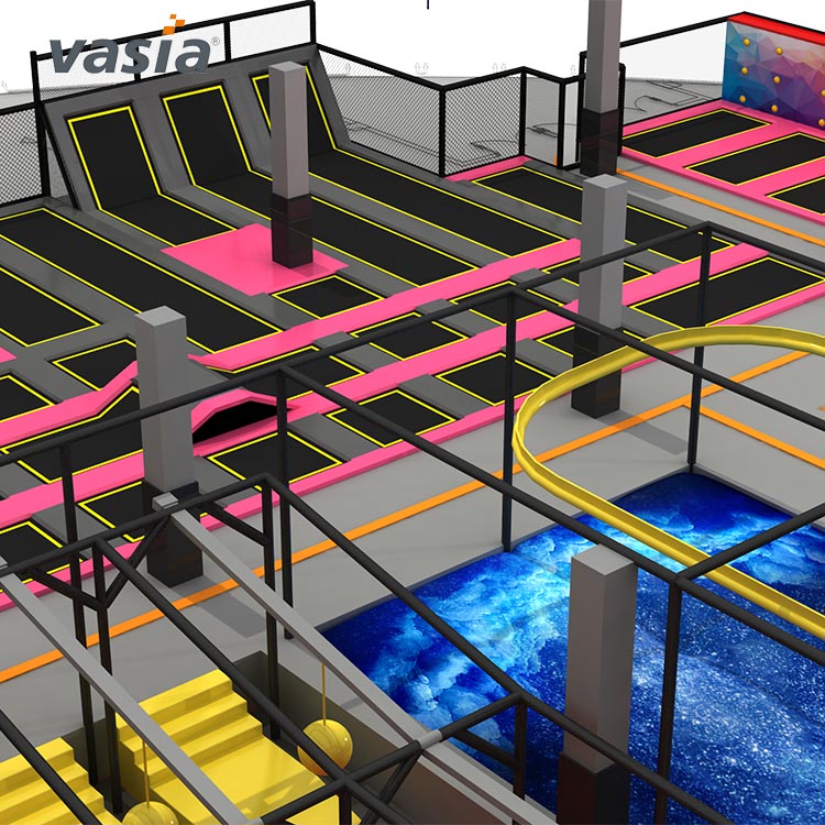 Commercial Trampoline Park Indoor Equipment-Vasia