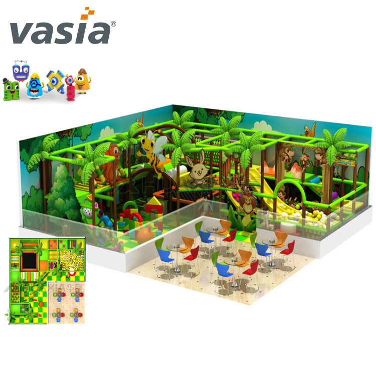 New Style Indoor Jungle Playground for Sale-Vasia