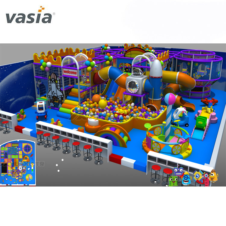 Commercial Play Center Space Theme Indoor Playground