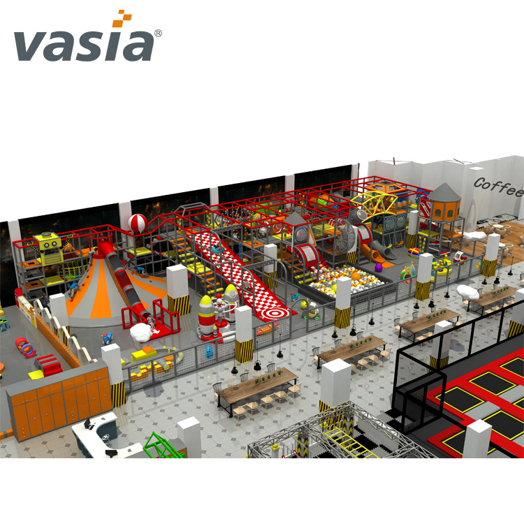 New Design Space Children Indoor Playground for Sale - Vasia