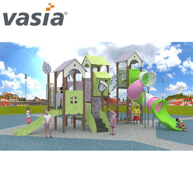 Wooden Outdoor Playground Equipment