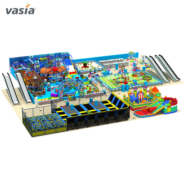 Ocean Theme Indoor Playground Amusement Parks - Vasia