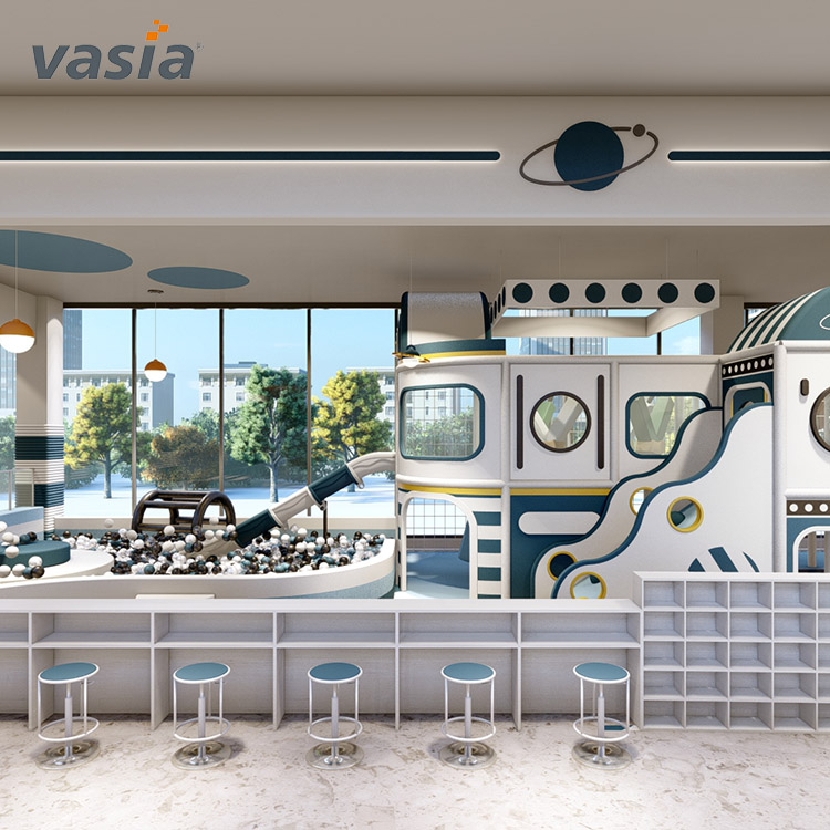 Modern Style Free Customized Children's Indoor Playground -Vasia