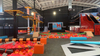 Kids Jumping Large Indoor Trampoline Park Equipment