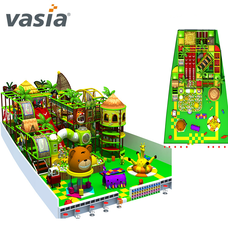 New Style Indoor Jungle Playground for Sale-Vasia