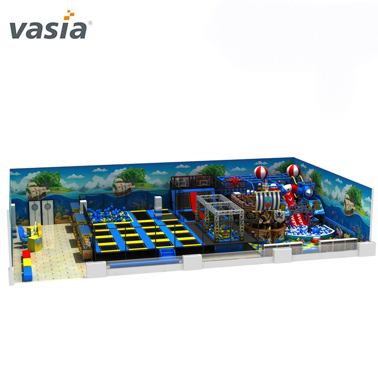 CE Approved Kids Amusement Indoor Park with Trampoline