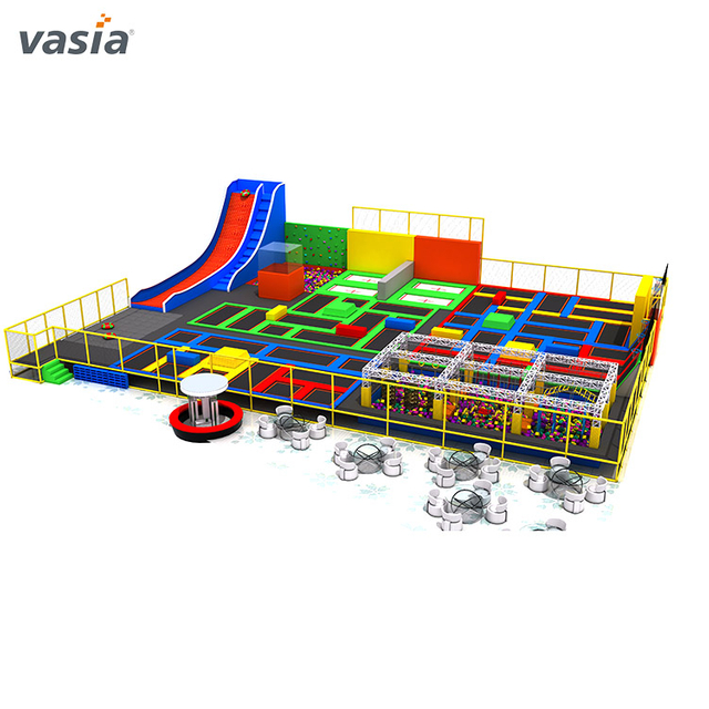 Exercise Indoor Ninja Trampoline Park