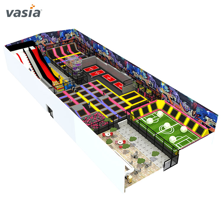 Top Quality Kids Trampoline Park -Vasia