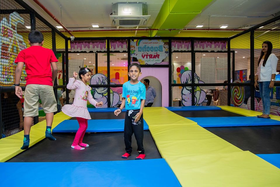 Customized Kids Trampoline Park