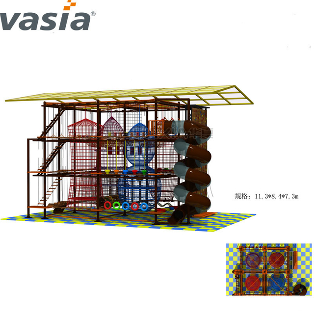 Professional Factory Sell High Quality Rope Course