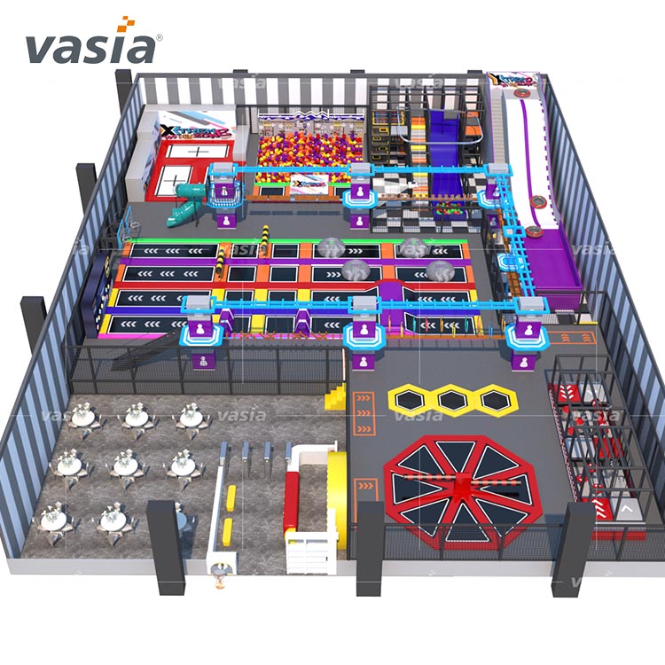 Factory Direct Small Indoor Trampoline Park -Vasia