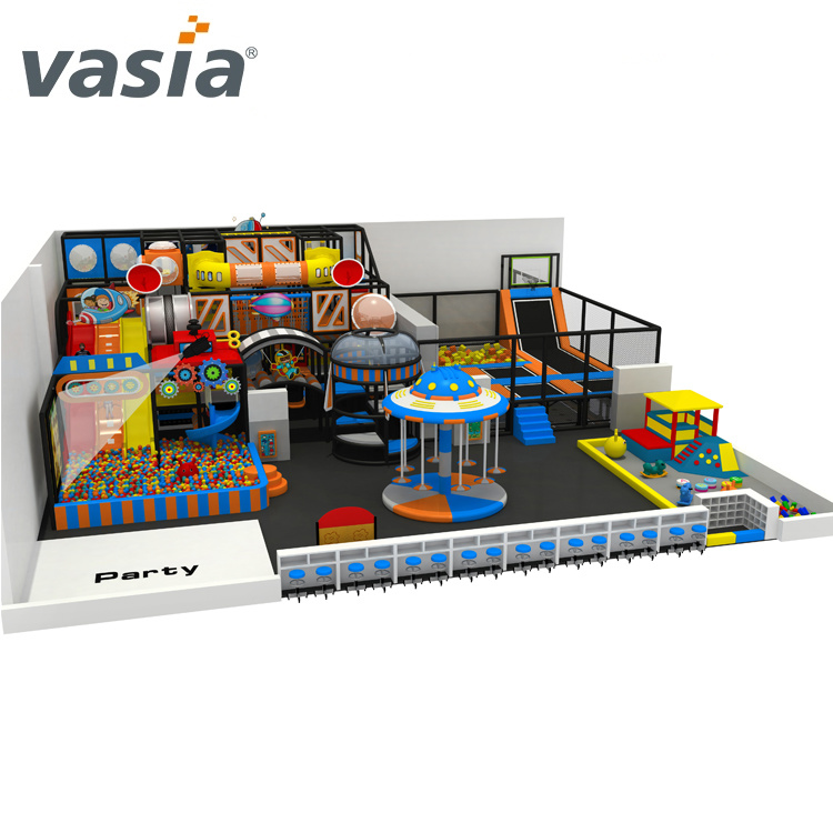 Commercial Play Center Space Theme Indoor Playground