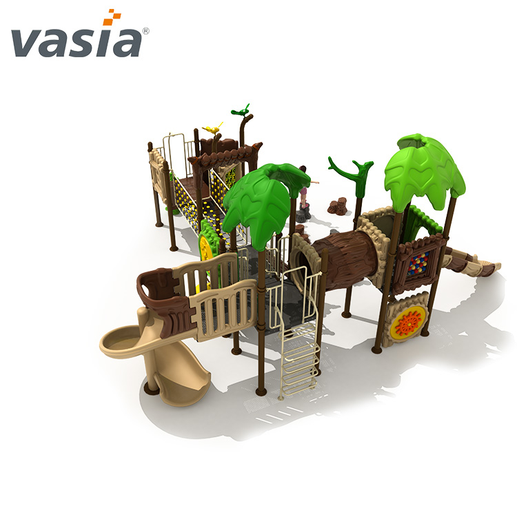 Plastic Playgrounds for Backyard