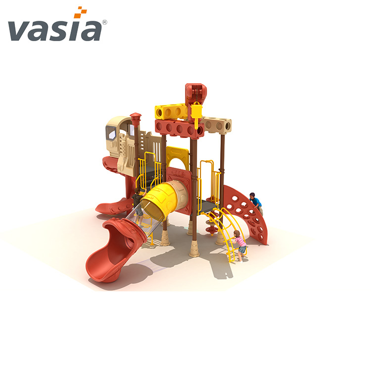 Outdoor Plastic Playground Equipment Set