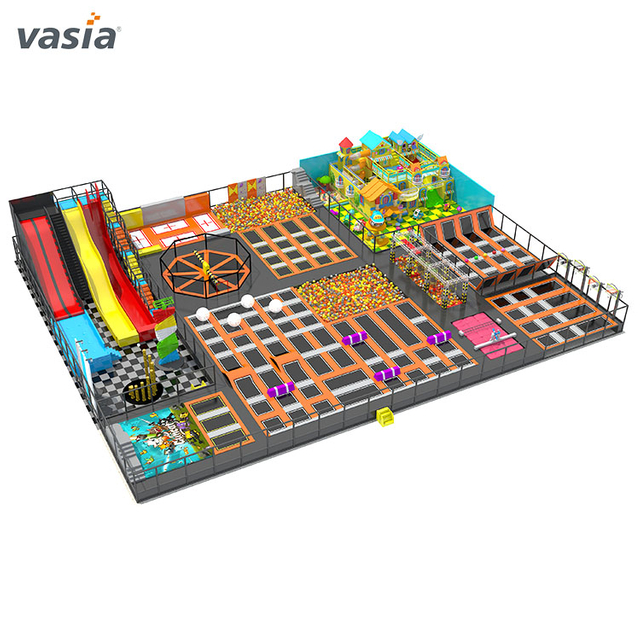 Relaxing Indoor Trampoline Park -Vasia