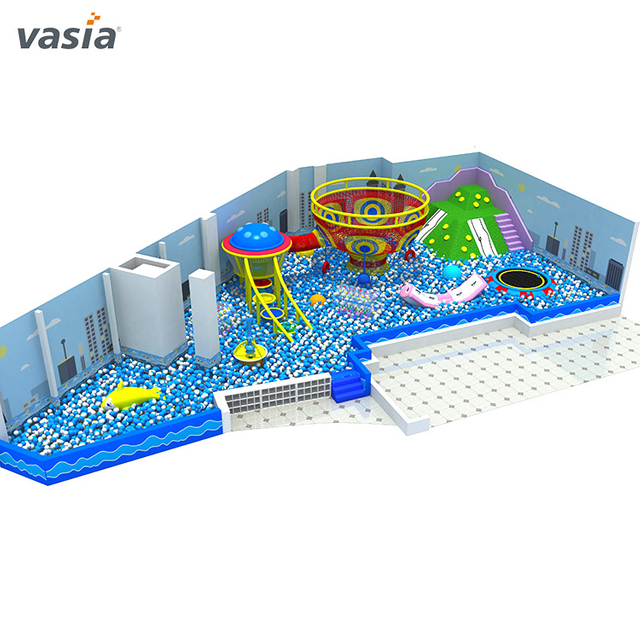 Commercial Ocean Style Indoor Playground Kids Park