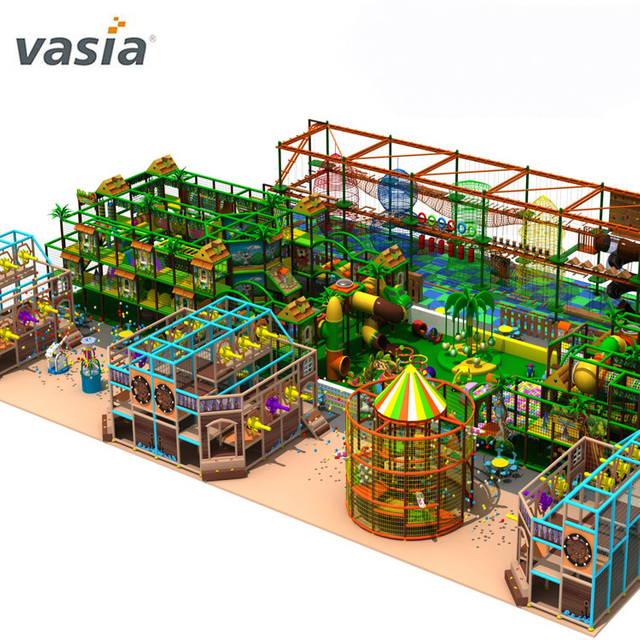 Centro Comercial Indoor Jungle Playground-Vasia