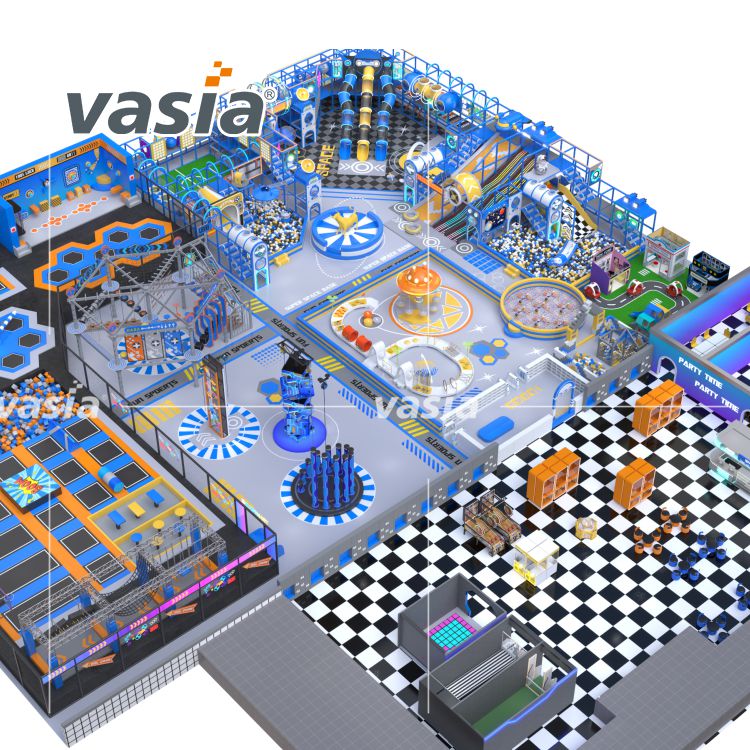 Adventure Indoor Kids Trampoline Park