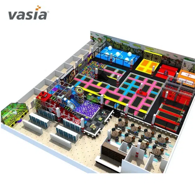 indoor trampoline park design manufacturing