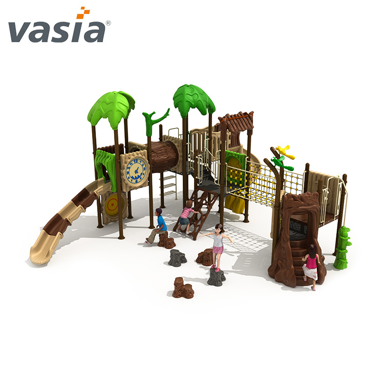 Plastic Playgrounds for Backyard