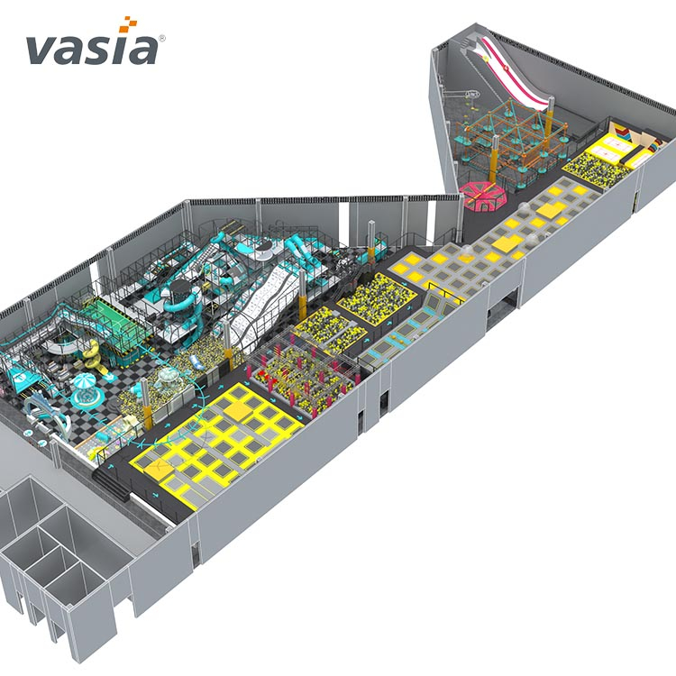 Factory Direct Trampoline Park For Sale-Vasia