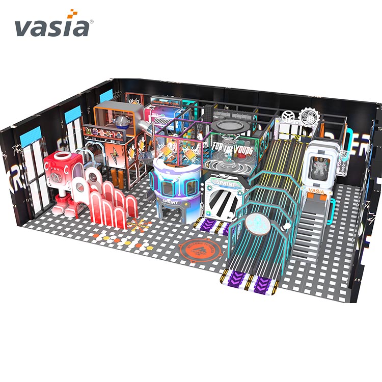 Commercial Indoor Playground Space Theme-Vasia