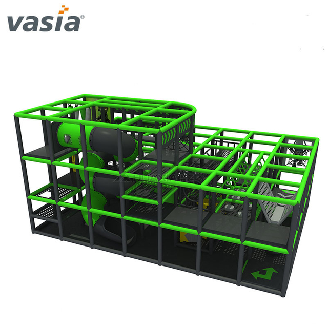 Exciting Green Ninja Warrior Playground Franchise