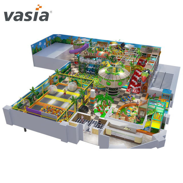 Small Indoor Playground Jungle Children's Software Rides-Vasia