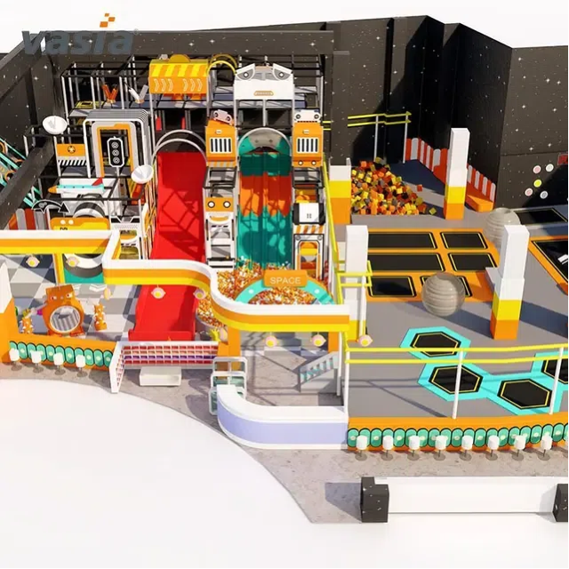 indoor trampoline park design manufacturing