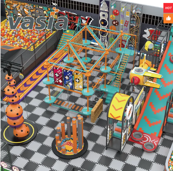 Indoor Playground with Slides