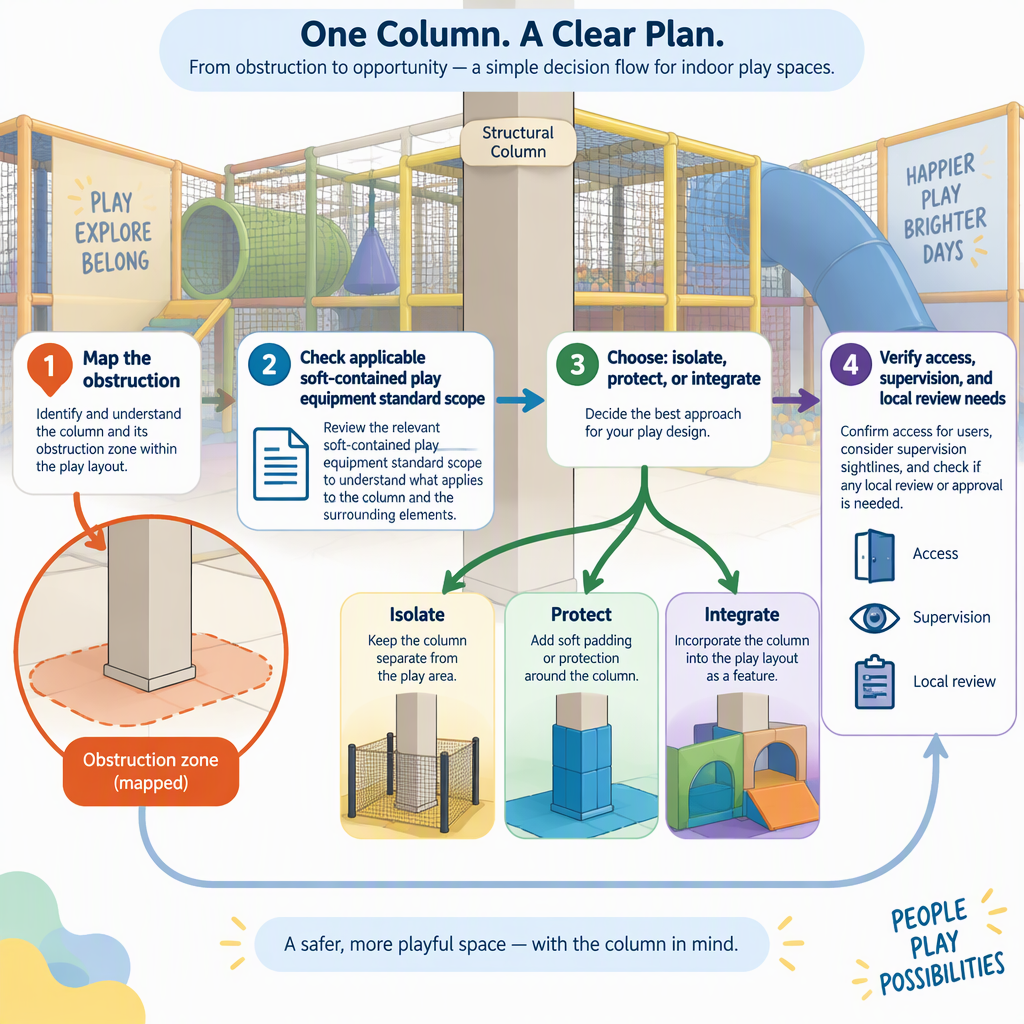 Decision flow for mapping a column and choosing isolate protect or integrate after safety review
