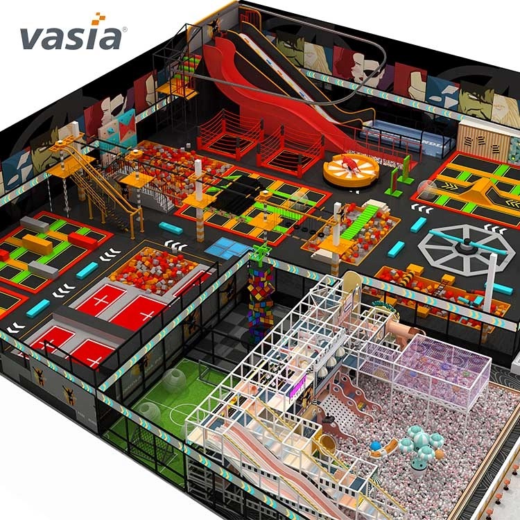 Indoor Trampoline Park Design & Manufacturing: Zone Layout Principles That Maximize Revenue Per Sqm