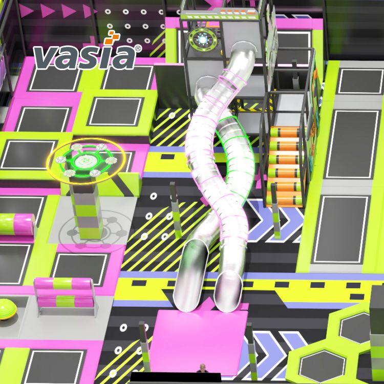 Trampoline park multi-activity upgrade